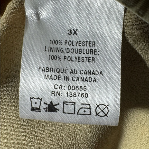 Addition Elle Floral Flutter-Sleeve Wrap Dress Size 3x - Picture 13 of 15